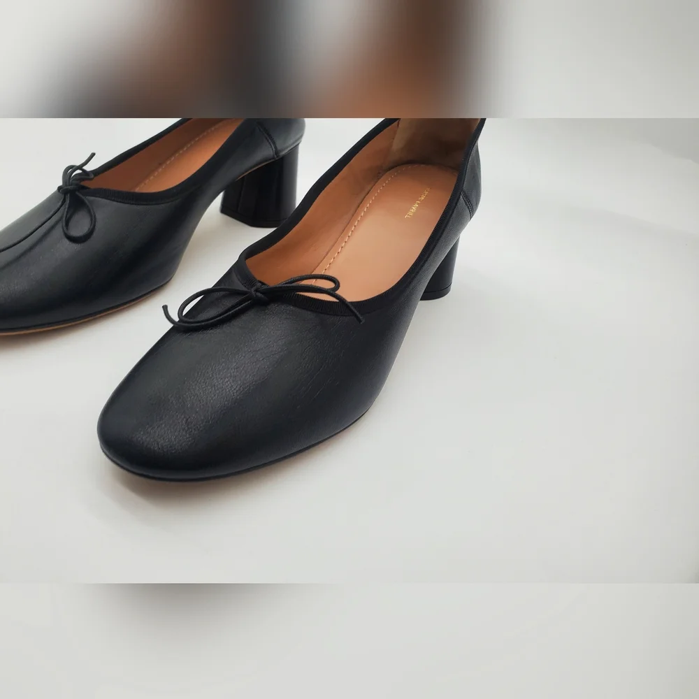 Mansur Gavriel Dream Block Heel Pumps 39.5 - Picture 14 of 16